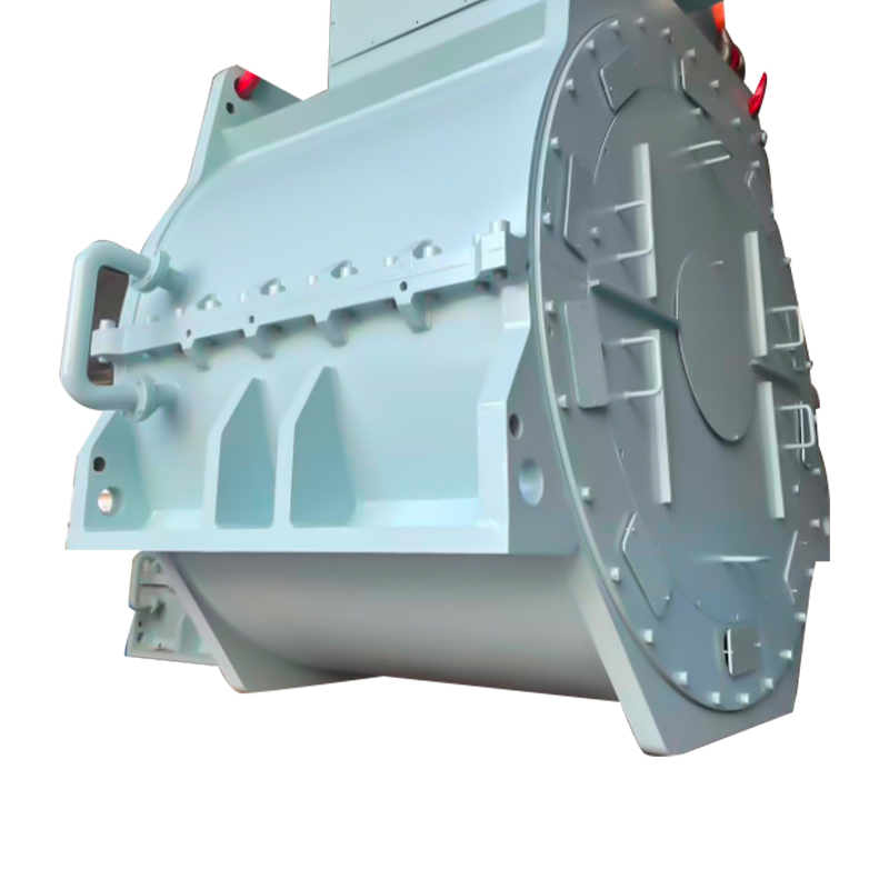 Integrert akselklemmende marin permanent-magnet vannkjølt maskinbase