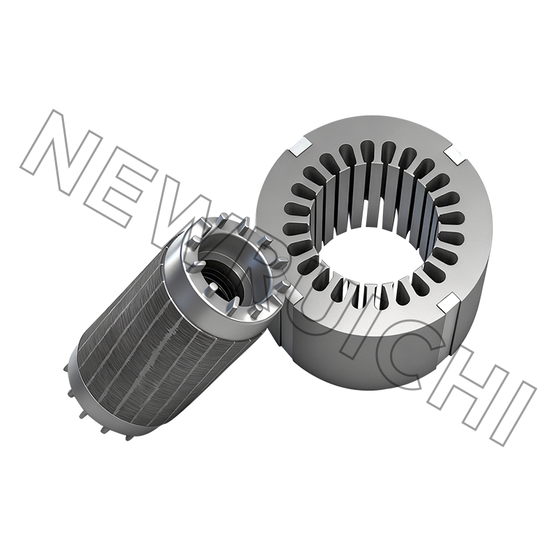 AC-motorstator og rotorkjerneenhet