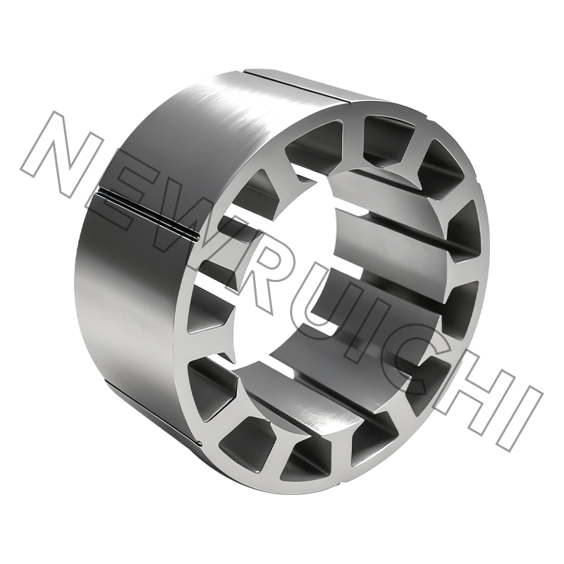 Trinnmotorstator og rotorkjerneenhet