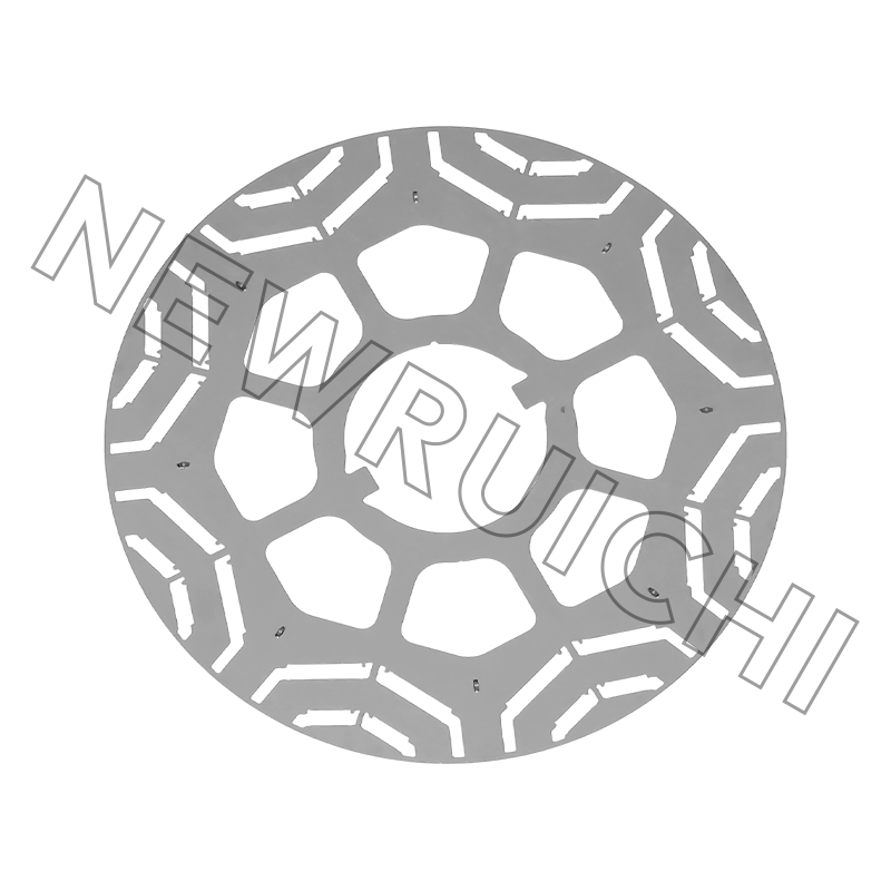 Laserkuttet stator-/rotorlamineringsprøve